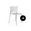Lot De 4 AFRICA CHAISE VONDOM V4 -Mobilier Chic Magasin africa chaise vondom v4