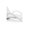 Bain De Soleil Alfa Nardi Garden Blanc Tissu Blanc N3 -Mobilier Chic Magasin bain de soleil alfa nardi garden blanc tissu blanc