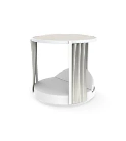 Bain De Soleil Avec Toit Et Dossier Inclinable Rond Vela V4 -Mobilier Chic Magasin bain de soleil avec toit et dossier inclinable rond vela v4 2