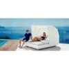 Bain De Soleil Avec Toit Rétractable Vela 54185 V4 -Mobilier Chic Magasin bain de soleil avec toit retractable vela v4 1