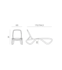 Bain De Soleil Omega Nardi Garden Anthracite N3