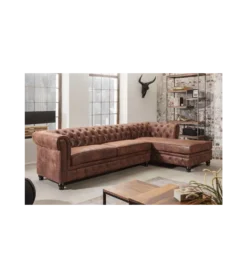 Canapé D'angle Chesterfield I5 -Mobilier Chic Magasin canape angle chesterfield 2