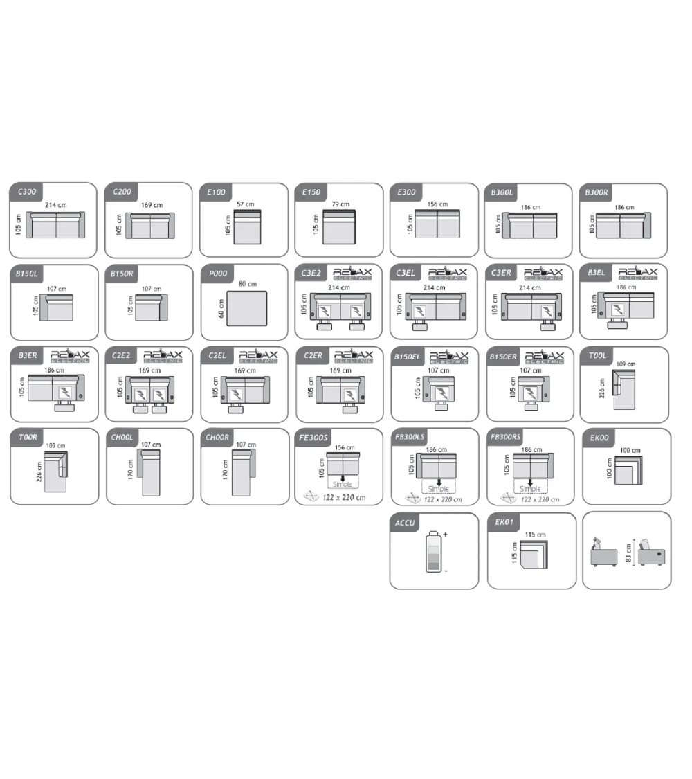 Canapé D'angle Modulable Fab I4-195 5 Canapé D'angle Modulable Fab I4-195 – Image 3