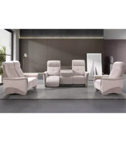 CANAPE BORAL 2 PLACES FIXE OU 1 MOTEUR PAR ASSISE C36 -Mobilier Chic Magasin canape bora 2 places fixe c36 1