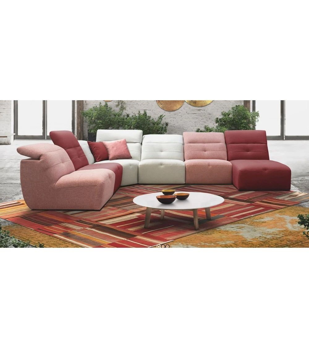 Canapé Composable MOON Têtière Relevable I4 3 Canapé Composable MOON Têtière Relevable I4