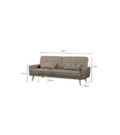 Canapé Scandinave Convertible SCAF S26 -Mobilier Chic Magasin canape scandinave convertible scaf 3