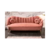 Canapé 3 Places Arielle Framboise I5 -Mobilier Chic Magasin canape trois places framboise arielle