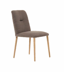 Chaise Pieds Bois AURA H47 PB -A Tissu Hip Hop Mobitec M21 -Mobilier Chic Magasin chaise avec pieds en bois de hetre aura h47 pb a tissu hip hop m21 mobitec 2