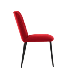 Chaise Pieds Métal AURA H47 PM -A Tissu Hip Hop Mobitec M21 -Mobilier Chic Magasin chaise avec pieds en metal aura h47 pm a tissu hip hop mobitec m21 1