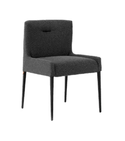 Chaise Avec Pieds En Métal MARGAUX UNI H47 PM -A Tissu Orlando Mobitec M21 -Mobilier Chic Magasin chaise avec pieds en metal margaux uni h47 pm a tissu orlando mobitec m21 2