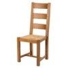 Chaise Chêne 7100 Paille Lelièvre L8 -Mobilier Chic Magasin chaise chene 7100 paille