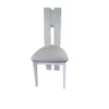 Chaise Contemporaine Ella Blanc Gris C3 -Mobilier Chic Magasin chaise contemporaine ella blanc gris c3