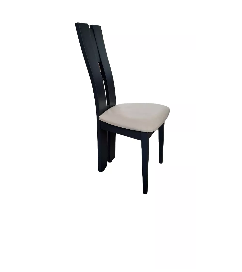 Chaise Contemporaine Ella Gris Velours Blanc C3 4 Chaise Contemporaine Ella Gris Velours Blanc C3 – Image 2