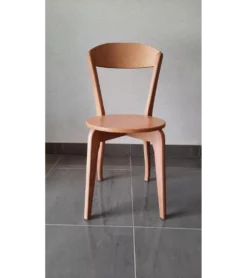 Chaise Design 108 Bois Carayon C3 -Mobilier Chic Magasin chaise design 108 bois massif carayon c3 2