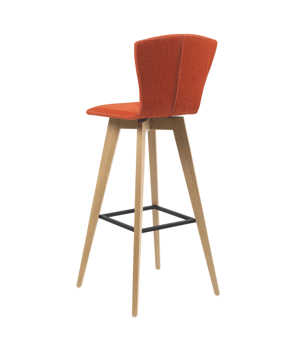 Chaise Haute Pieds Bois MOOD 21 H82 PB UNI Mobitec M21 7 Chaise Haute Pieds Bois MOOD 21 H82 PB UNI Mobitec M21 – Image 5