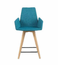 Chaise Haute Pieds Bois MOOD 43 H62 PB UNI Mobitec M21