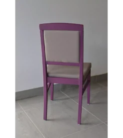 Lot De 4 Chaises Ref 61 VIOLETTE PVC C3 -Mobilier Chic Magasin chaise ref 61 tissu c3 2