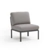 Chauffeuse Element Central KOMODO Module N3 1 Chauffeuse Element Central KOMODO Module N3 -Mobilier Chic Magasin chauffeuse komodo modulable nardi