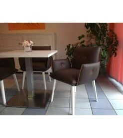 Fauteuil Avec Boutons SODA UNI H47 +A Simili Cuir Sotéga Mobitec M21 -Mobilier Chic Magasin fauteuil avec boutons soda uni h47 a simili cuir sotega mobitec m21 2