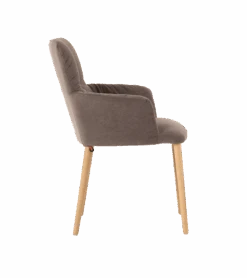 Fauteuil Pieds Bois AURA H47 PB +A Tissu Hip Hop Mobitec M21 -Mobilier Chic Magasin fauteuil avec pieds en bois de hetre aura h47 pb a tissu hip hop mobitec m21 1