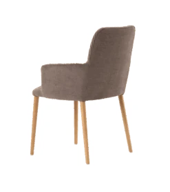 Fauteuil Pieds Bois AURA H47 PB +A Tissu Hip Hop Mobitec M21 -Mobilier Chic Magasin fauteuil avec pieds en bois de hetre aura h47 pb a tissu hip hop mobitec m21 3