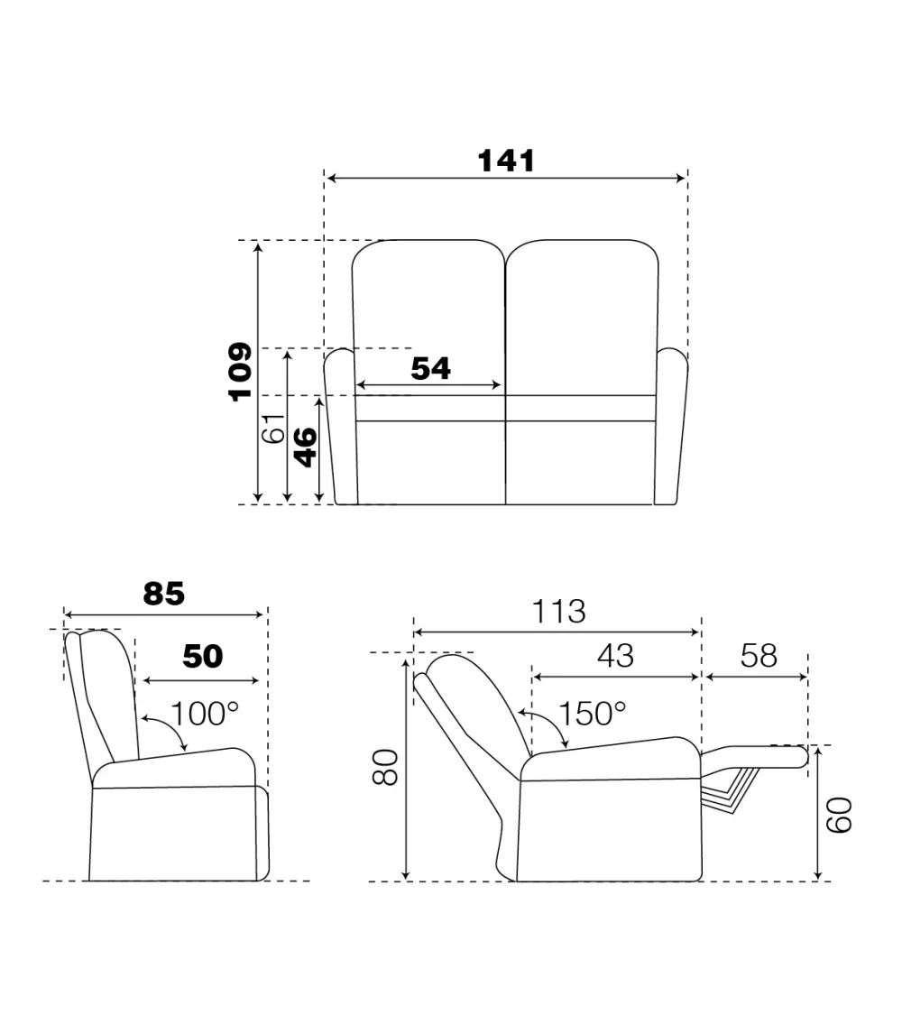 FAUTEUIL BORAL FIXE C36 4 FAUTEUIL BORAL FIXE C36 – Image 2