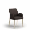 Fauteuil En Bois De Hêtre ENORA H47 PB +A Tissu Hip Hop Mobitec M21 -Mobilier Chic Magasin fauteuil en bois de hetre enora h47 pb a tissu hip hop mobitec m21