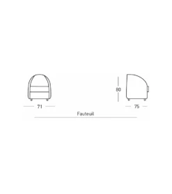 FAUTEUIL FREE SATIS S4 -Mobilier Chic Magasin fauteuil free satis s4 1