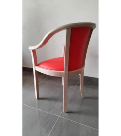 Fauteuil Sarah Assise Rouge C3 -Mobilier Chic Magasin fauteuil sarah rouge carayon c3 1