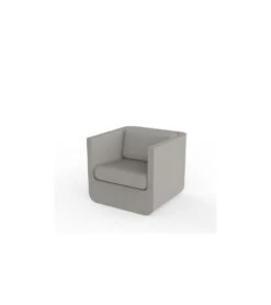 Fauteuil Vondom ULM Tissu Crevin Mat V4 -Mobilier Chic Magasin fauteuil vondom ulm mat v4 8