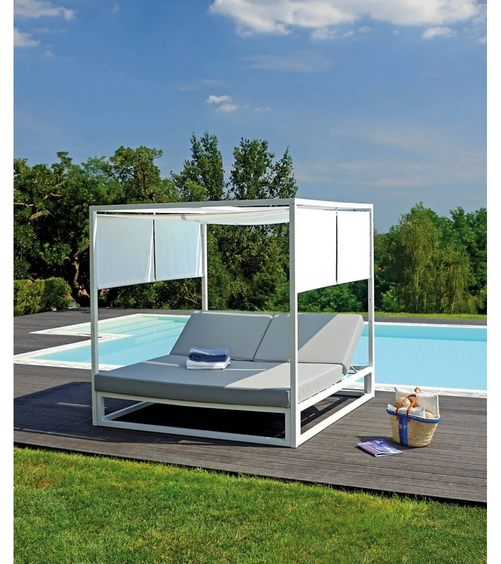 Lit Baldaquin Blanc Aluminium S19 3 Lit Baldaquin Blanc Aluminium S19