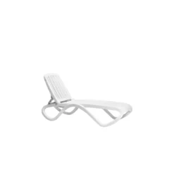 Lot De 6 Bains De Soleil Blancs TROPICO N3