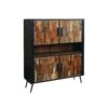 Meuble De Rangement Industriel 4 Portes Sohan A16 -Mobilier Chic Magasin meuble rangement industriel 4 tiroirs sohan a16