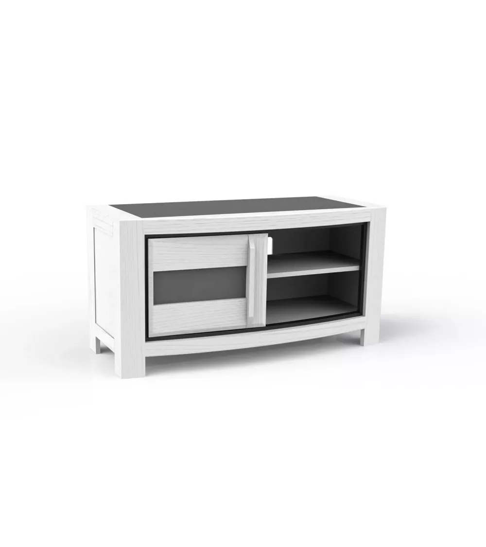 Meuble TOLEDE TV Hifi - 1 Porte En 1,17m G13 4 Meuble TOLEDE TV Hifi - 1 Porte En 1,17m G13 – Image 2