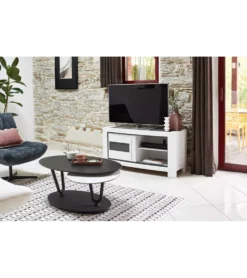 Meuble TOLEDE TV Hifi - 1 Porte En 1,17m G13