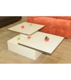 Table Basse Blanche Modulaire Sigma C3