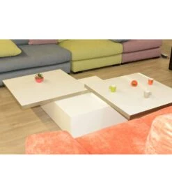 Table Basse Blanche Modulaire Hermes C3 -Mobilier Chic Magasin table basse blanche modulaire sigma akante 1 3