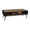 Table Basse Industrielle Sohan A16 -Mobilier Chic Magasin table basse industrielle sohan a16