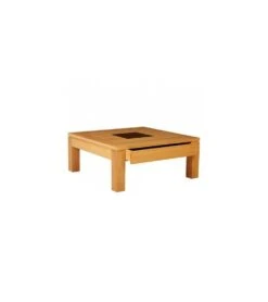 Table Basse Mercier CTM Curcuma Tiroir Motif Céramique M15