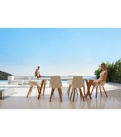 Table Faz Wood Lounge Vondom V4 -Mobilier Chic Magasin table faz wood vondom 2