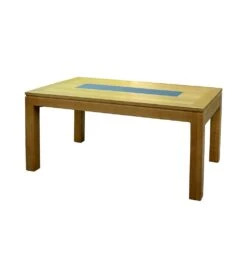 Table Mercier CTM Curcuma Rectangulaire Et 130X130 Motif Céramique M15