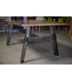 Table De Repas STATION Industrielle C30 -Mobilier Chic Magasin table station industrielle 8
