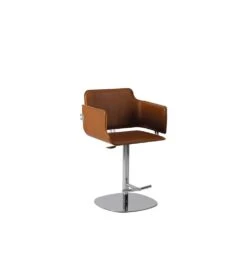Tabouret ARKA Cuir C Véritable Airnova A5 -Mobilier Chic Magasin tabouret arka cuir veritable 4