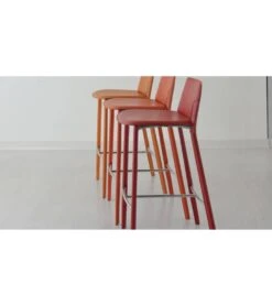 Tabouret FIONA Cuir Véritable C Airnova A5 -Mobilier Chic Magasin tabouret fiona cuir veritable 2