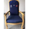 FAUTEUIL VOLTAIRE MAILLOT DE RUGBY EQUIPE DE FRANCE C3 -Mobilier Chic Magasin voltaire maillot de rugby c3